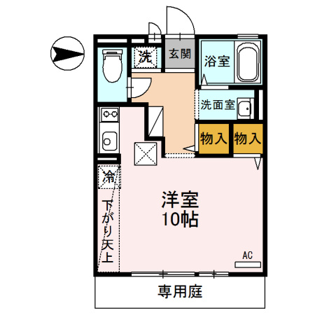 ジュネスSハイムの間取り