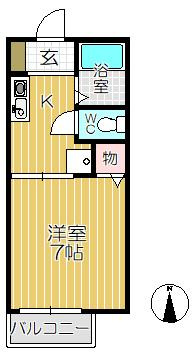 【間取り】 | ミユキハイツ