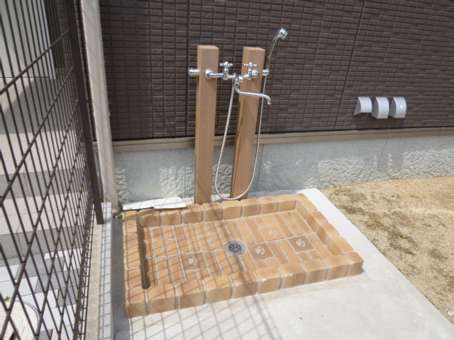 倉敷市大内のアパートのその他共用部分|足洗い場