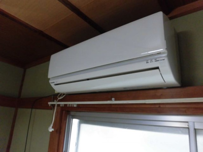 【設備】 | 堺市東区北野田583-5貸家 | エアコン