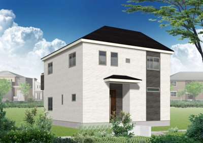 【外観パース】 | 北本　本町8丁目　全1棟　1号棟　47坪