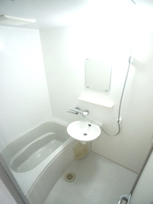 【浴室】 | シャーメゾン睦Ｂ | 洗面付きです♪