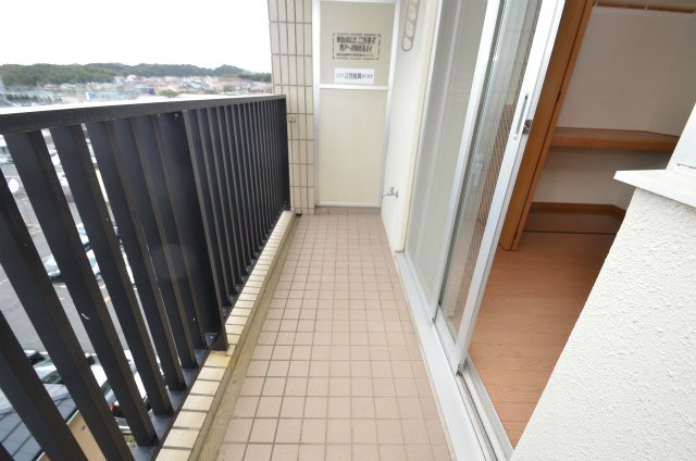 カレントⅡのバルコニー