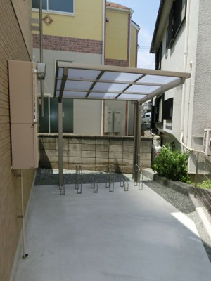 【その他共用部分】 | ソレイユ常盤台 | ソレイユ常盤台　駐輪場２