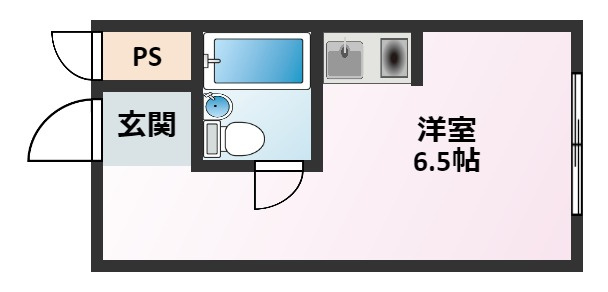 【間取り】 | プレアール恩智Ⅱ