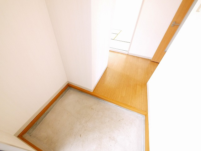 ハイツ松尾Bの玄関|毎日通る玄関はこちらです