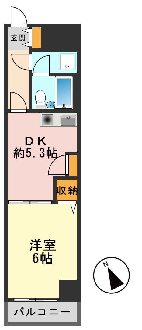 ライオンズマンション小岩第5の間取り