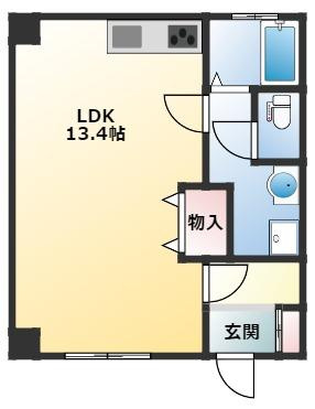 吉田マンションの間取り