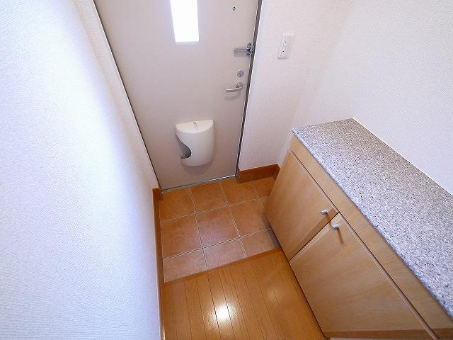 カモミール・西大寺Ｂの玄関|玄関です