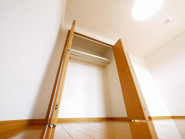 カモミール・西大寺Ｂの収納|ちょっとした収納スペースも充実しています