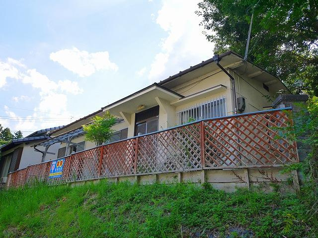 西松ケ丘平屋森田邸の外観