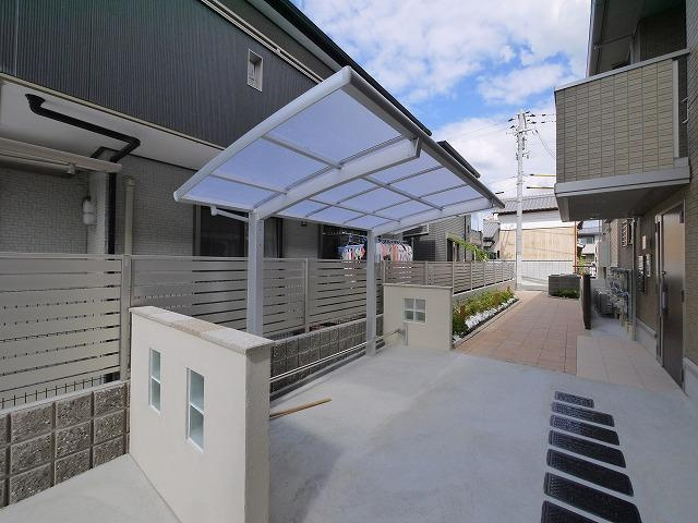 ファイブスターのその他共用部分|ゆったりとした駐輪スペース。