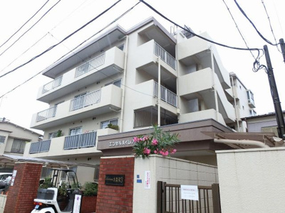 【外観】 | エンゼルハイム大森第3 | L字型バルコニーのため全室に窓があり採光・通風良好です♪