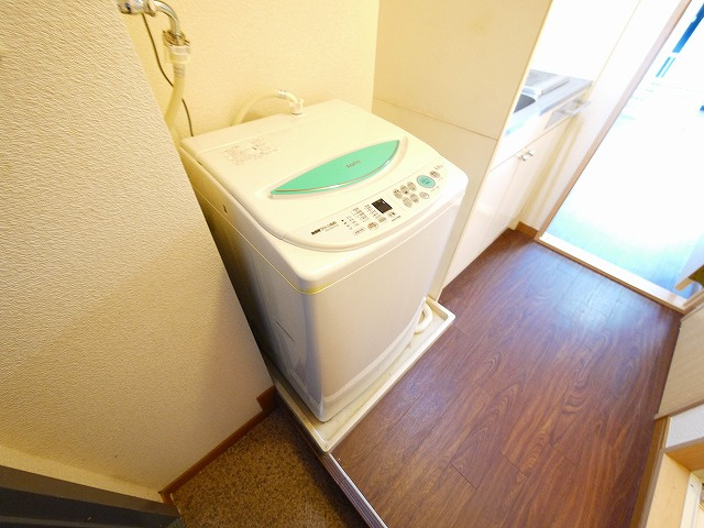 ガジェットハウスⅢの設備|洗濯機付きです