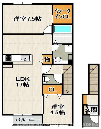 SERENO中野の間取り