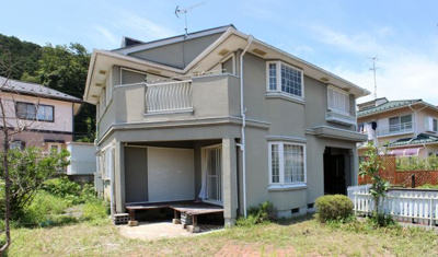 【外観】 | 大津市朝日2丁目9-17 中古戸建 | 建物外観、洋風のお洒落な雰囲気です