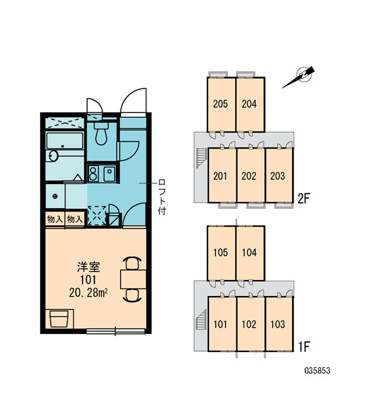 【区画図】 | シャンテ幕張