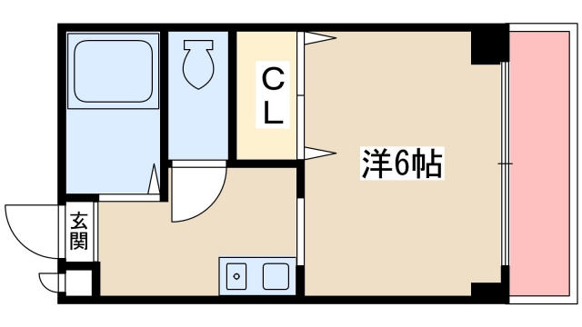 セリバテール伊丹の間取り