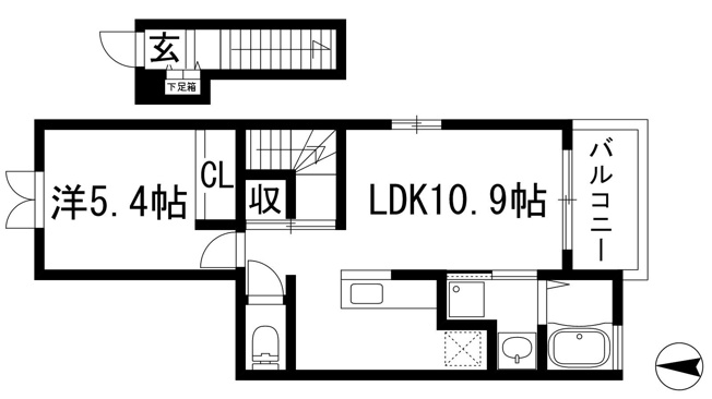 【間取り】 | プラセール宝塚2