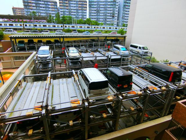 セレッソコート光明池ステーションシティの駐車場