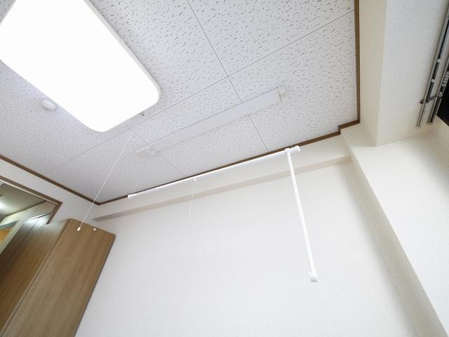 新大宮シティ・パルの設備|室内物干しです
