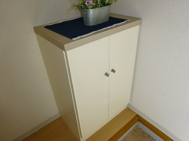 サンライン川入Ｂの玄関|シューズボックス