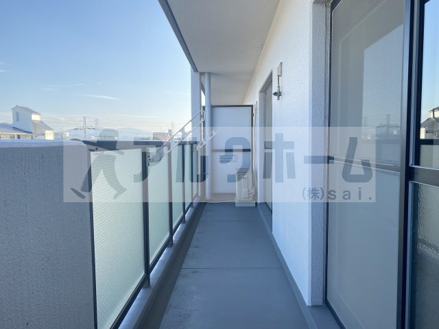 コルティーレ緑ヶ丘のバルコニー