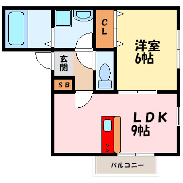 エスフィールドの間取り