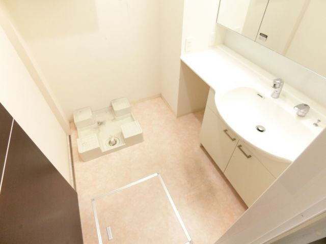 セジュール寺池台の洗面所