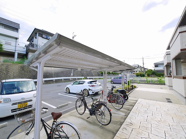 メテオール学園前のその他共用部分|駐輪場