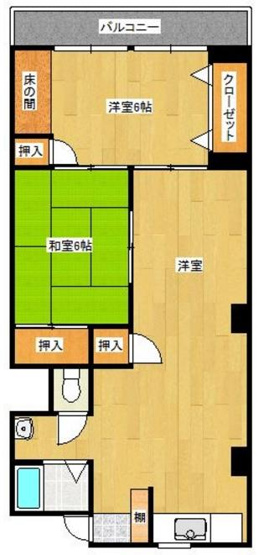 【間取り】 | フェニックス柳瀬ビルディング 