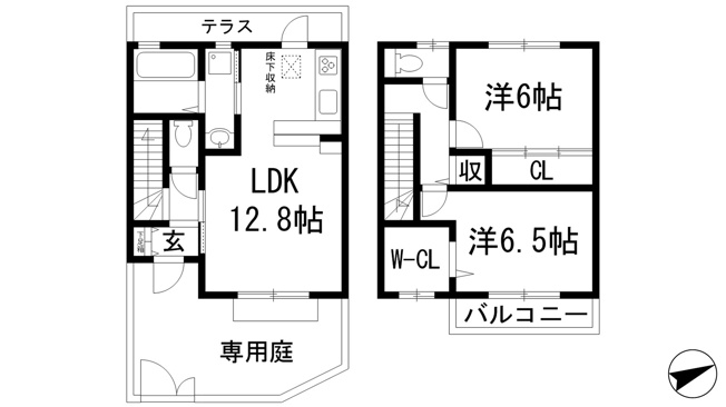 【間取り】 | ローズコート神田
