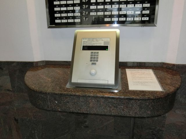ライオンズガーデン習志野　船橋市七林町のエントランス|オートロック