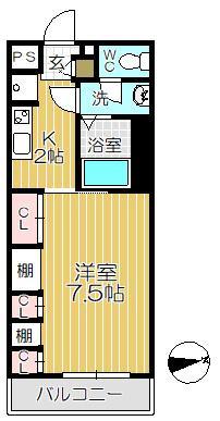【間取り】 | リブリ・リヴェール南七松町