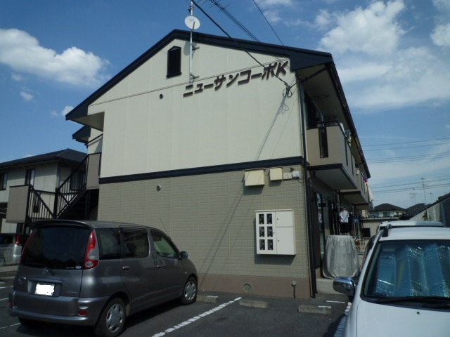 倉敷市福島のアパートの外観