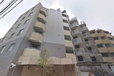 【外観】 | アークプラザ大口 | 北東・東南の角部屋住戸！廊下側も人通りが少なくプライバシーを保つ事が出来ます♪