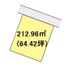 和歌山市西庄・土地・120101の区画図