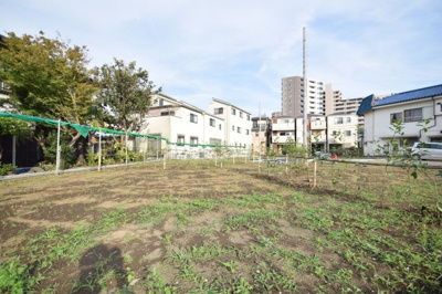 【前面道路含む現地写真】 | MLH藤沢５棟（NO.5）-建築条件無し売地（土地）