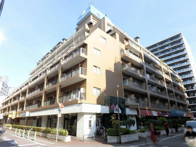 【外観】 | 西蒲田スカイハイツ | JR京浜東北線・東急多摩川線・東急池上線「蒲田」駅徒歩2分、京急空港線・京急本線「京急蒲田」駅徒歩15分と複数路線利用可能な好立地！