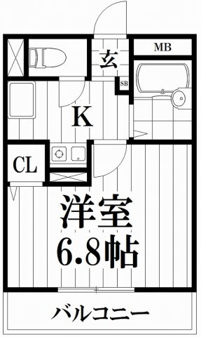 【間取り】 | ドリームネオポリス北鴻池 | 反転タイプ