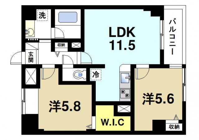 幸court　nara　sanjoの間取り|ファミリーさんにおススメの間取りです。