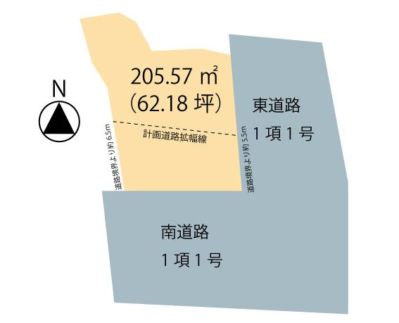 高崎市岩鼻町　売地