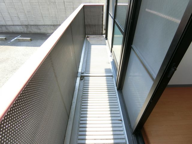 エトワール北野田のバルコニー