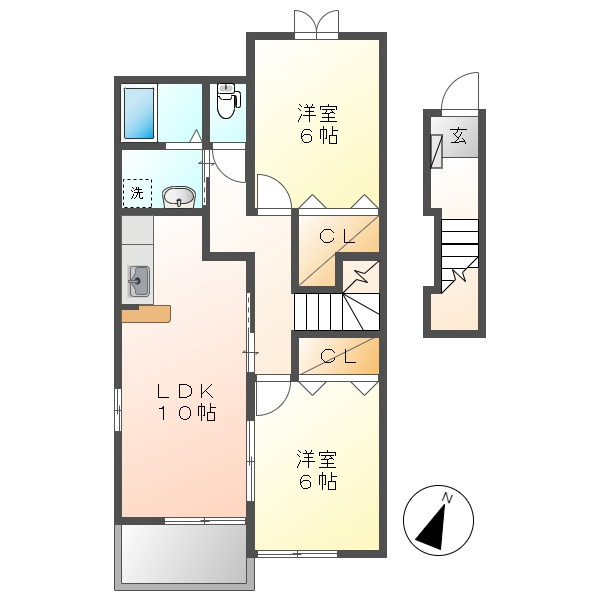 ビッグベアーＢの間取り