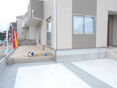 【外観】 | 野田市　五木新町　全3棟　1号棟　45坪 | 2480から2380から2280万円に価格変更。５ＬＤＫ。駐車2台。