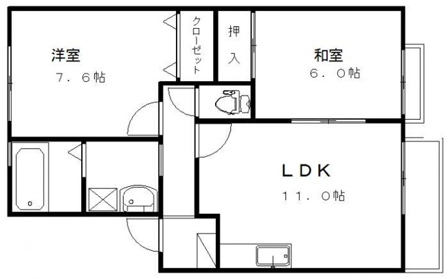 【間取り】 | ファミーユⅡ