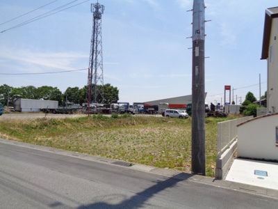 【前面道路含む現地写真】 | 熊谷市原島分譲地（全４区画）
