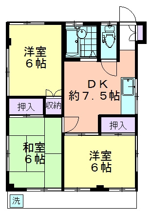 Ｋ.Ｔハイムの間取り