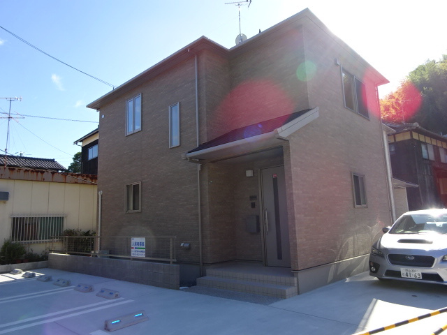 倉敷市松島の一戸建ての外観