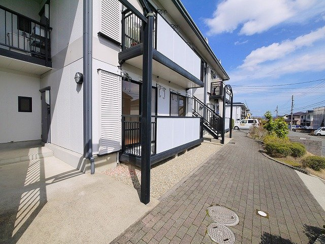 フラッグスタッフハイツBのエントランス